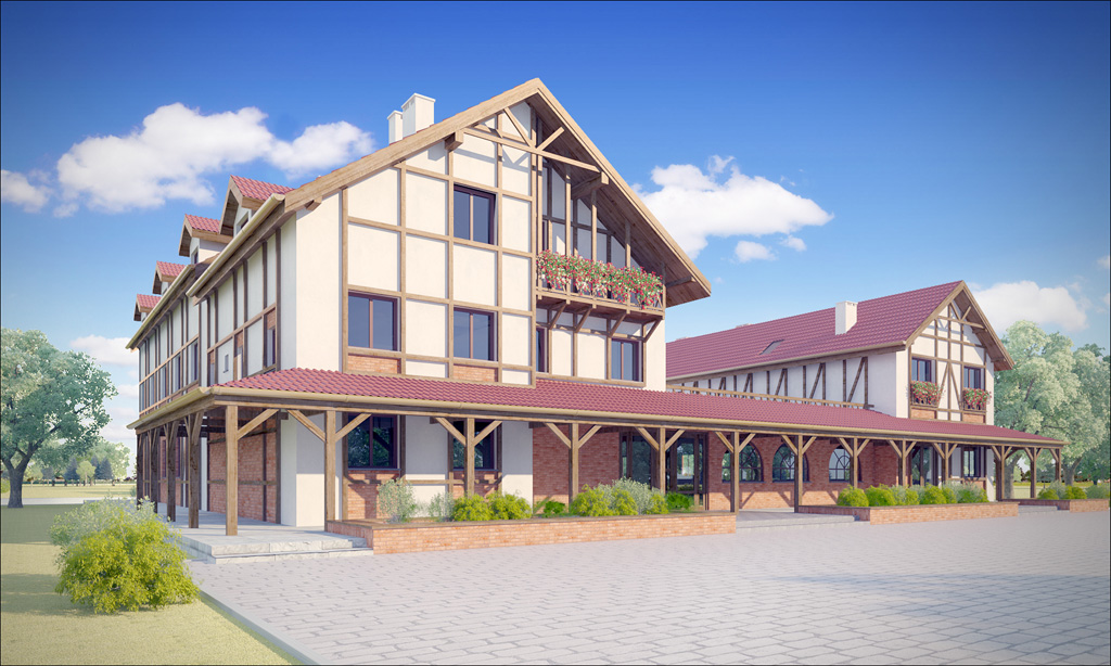 Wizualizacje 3d &ndash; Haras&oacute;wka